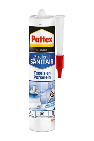 Dagaanbieding Pattex Voegkit Sanitair Tegels & Porselein Wit